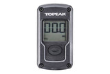 Topeak Spare Gauge Set for Morph Turbo Digital Pump, black accessories with two pressure gauges and fittings for pump replacement.