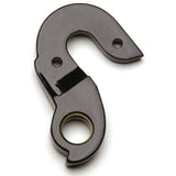 Wheels Manufacturing CNC machined aluminum derailleur hanger dropout, replaceable bike component for precise gear shifting.