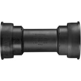 Shimano Road Press Fit Bottom Bracket with Inner Cover for 86.5mm shell, showing the component and cover in a close-up image.