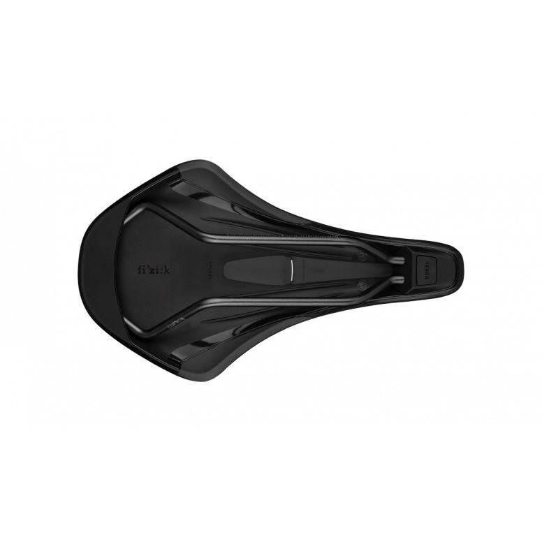 Fizik Terra Argo X3 gravel bike saddle with ergonomic cut-out and comfort features, designed for endurance cycling.