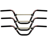 Renthal Moto BMX race handlebar with X brace, featuring lightweight aluminum construction and ergonomic design for precise control.