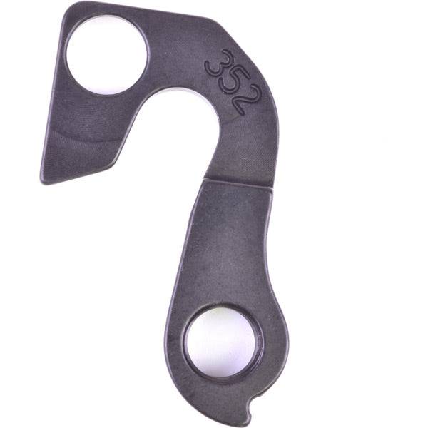 Wheels Manufacturing replaceable derailleur hanger dropout, CNC machined upgrade component for bicycle bike frames.