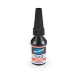 Park Tool TLR-2 high strength threadlocker for steel, aluminum, and carbon fiber workshop use, shown in the image.