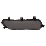 Altura Vortex 4L waterproof half-frame bike pack in grey with reflective details, designed for cycling accessories.
