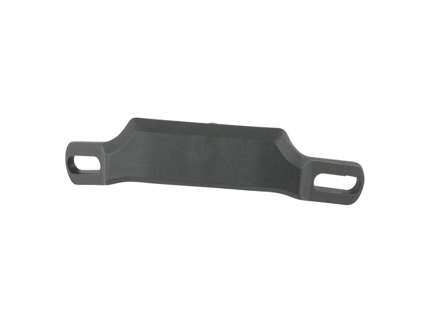 Trek Domane AL rear fender bridge in black, featuring secure bike fender mount for road bike components, one size.