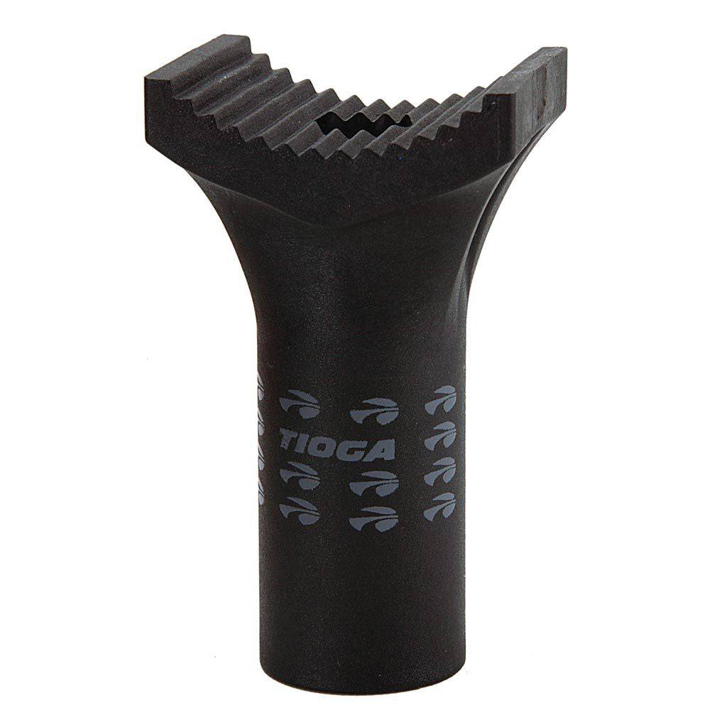 Tioga D-Lite Pivotal Post bike seatpost with durable nylon and alloy construction, designed for mountain and BMX bikes.