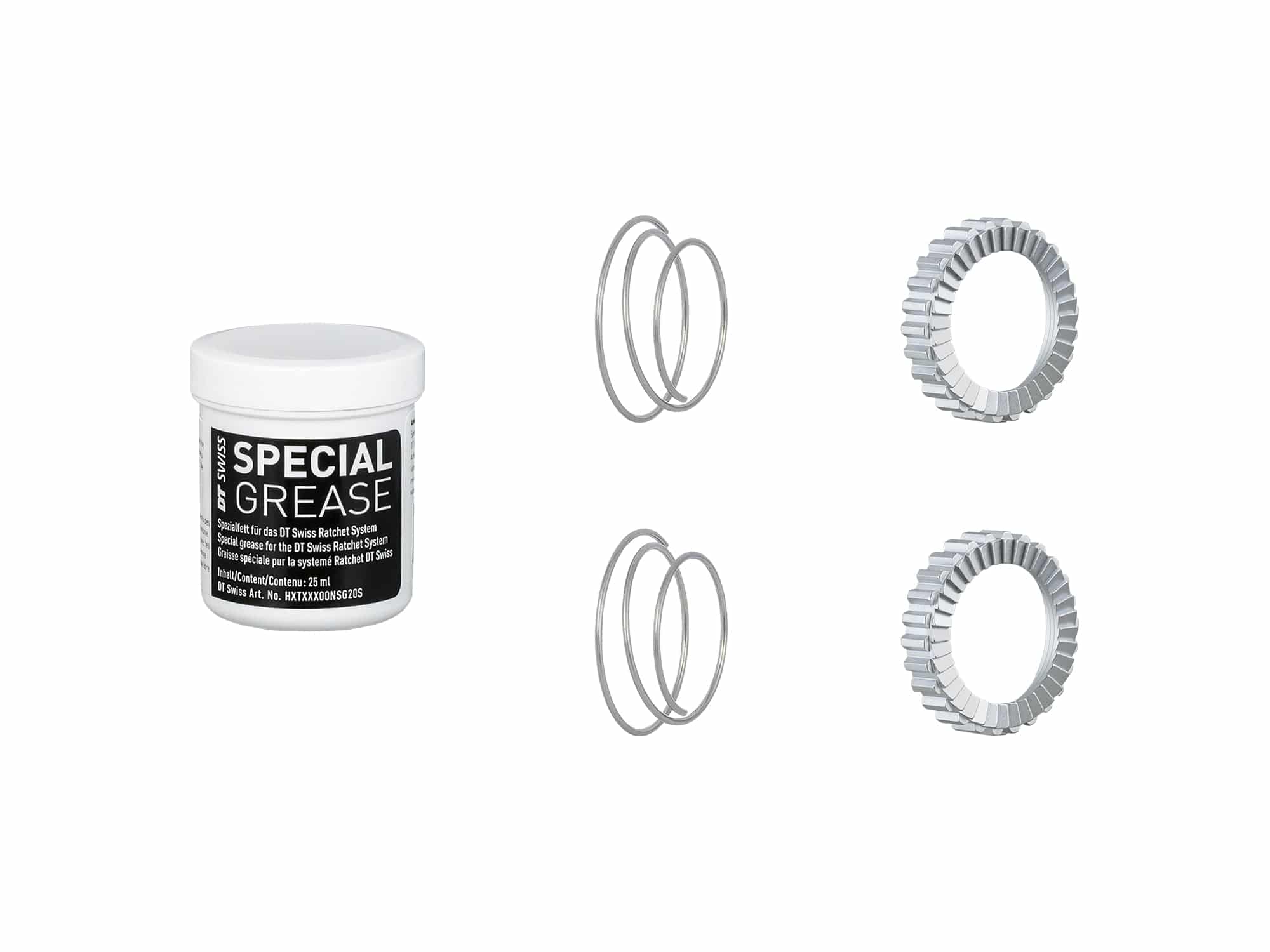 Bontrager DT Swiss 36-tooth superlight star ratchet kit for silver rear hub, suitable for 130/135/142/148mm OLD bikes.