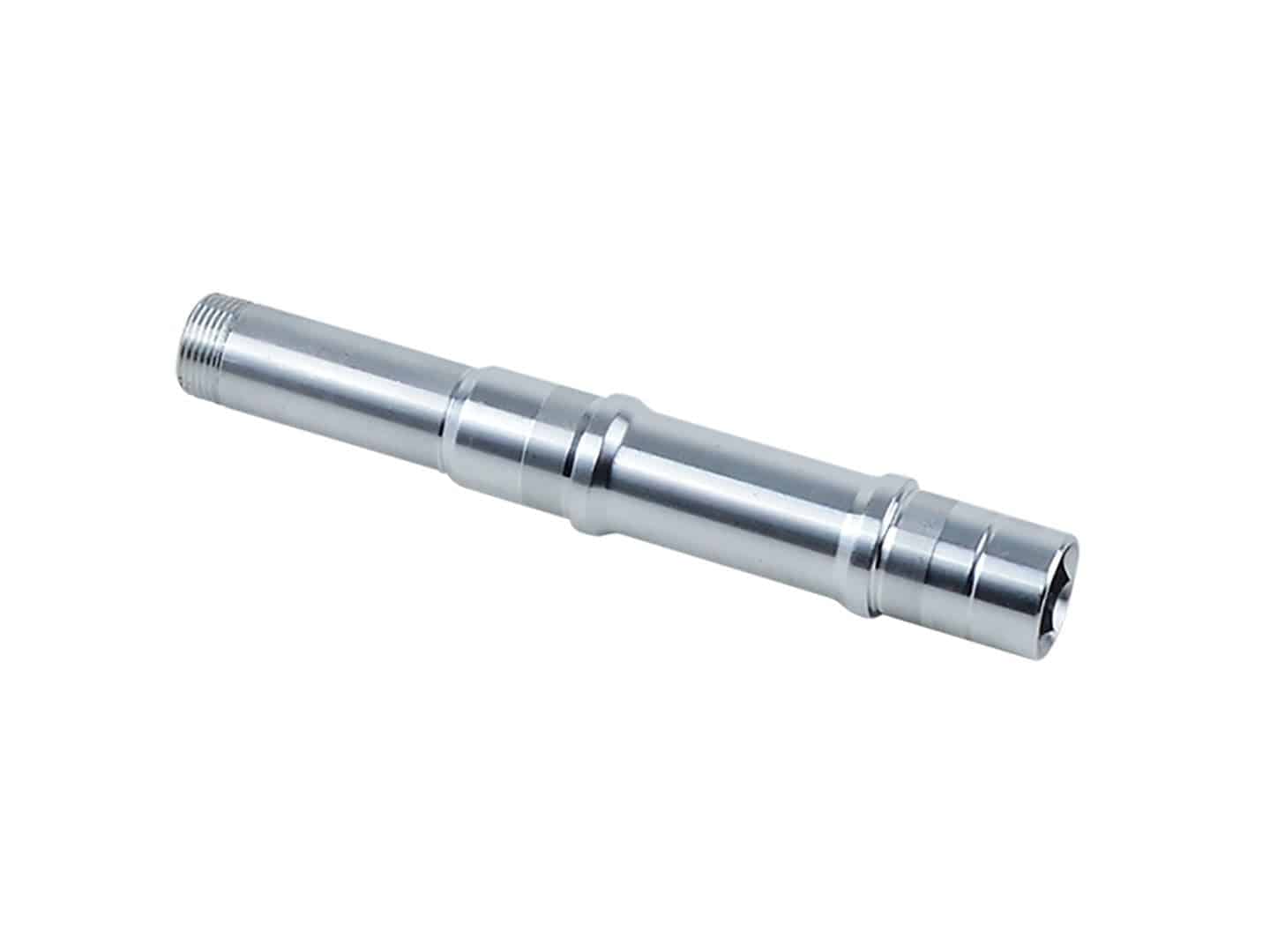 Bontrager Affinity Comp rear axle kit in black and silver for 135/142mm old rear dropout bike components