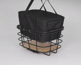 AtranVelo ADD 27 Litre basket inlay with secure zipped closure, designed for DUO basket, showing padded fabric and zipper detail.