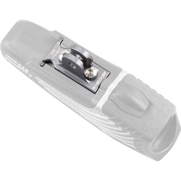 K-Edge NiteRider light adapter accessory for compatible bike mounts, designed for secure attachment and reliable lighting.