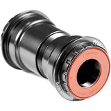 Wheels Manufacturing PF30 outboard angular contact bearings for SRAM 24/22mm cranksets, close-up of bearings in packaging.