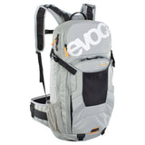 EVOC FR Enduro Protector Backpack with 16L capacity and LITESHIELD back protection, shown with adjustable straps and durable design