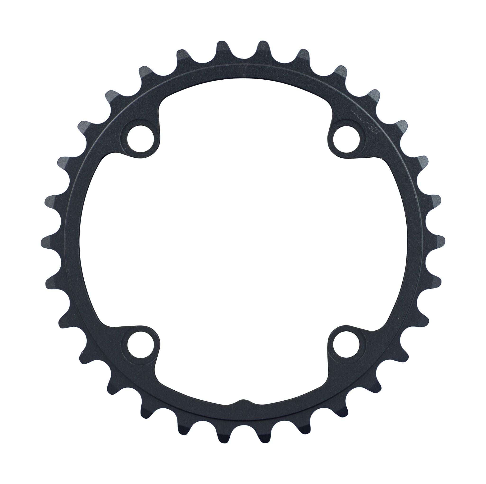 FSA Adventure Road 2x11-Speed black chainring with 90x30T CNC machined components for cycling accessories.