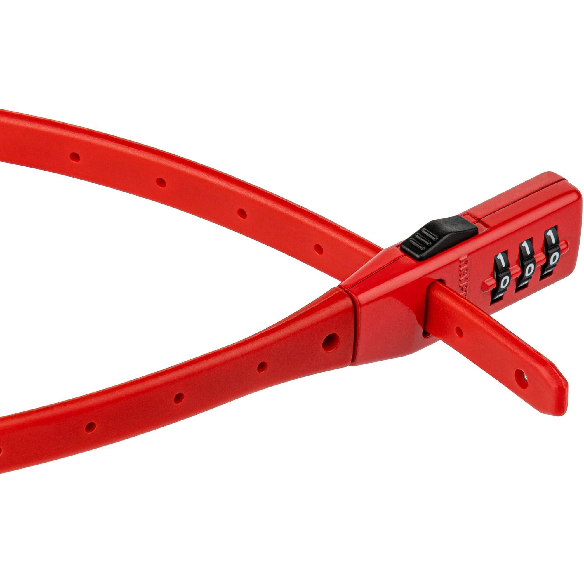 Kryptonite Click Lock Combo Bike Lock 480mm with 3-digit resettable code showing the lock and combination dial.