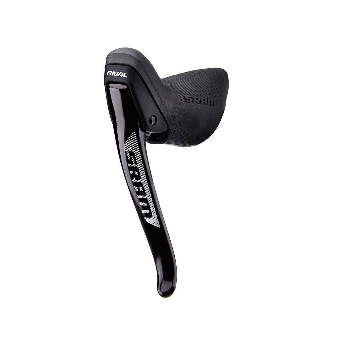 SRAM Rival1 left brake lever for single-speed bikes with ErgoFit and reach adjust, designed for precise braking control.