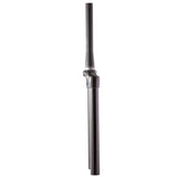 Fox Fork 36 Rhythm UT CSU assembly, black anodized mountain bike component, showcasing the fork's top and side details.