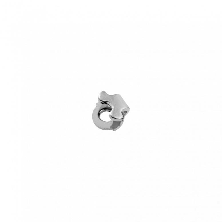 Brooks Chrome Tension Shackle replacement component for steel saddle assemblies, durable metal hardware for bicycle parts.