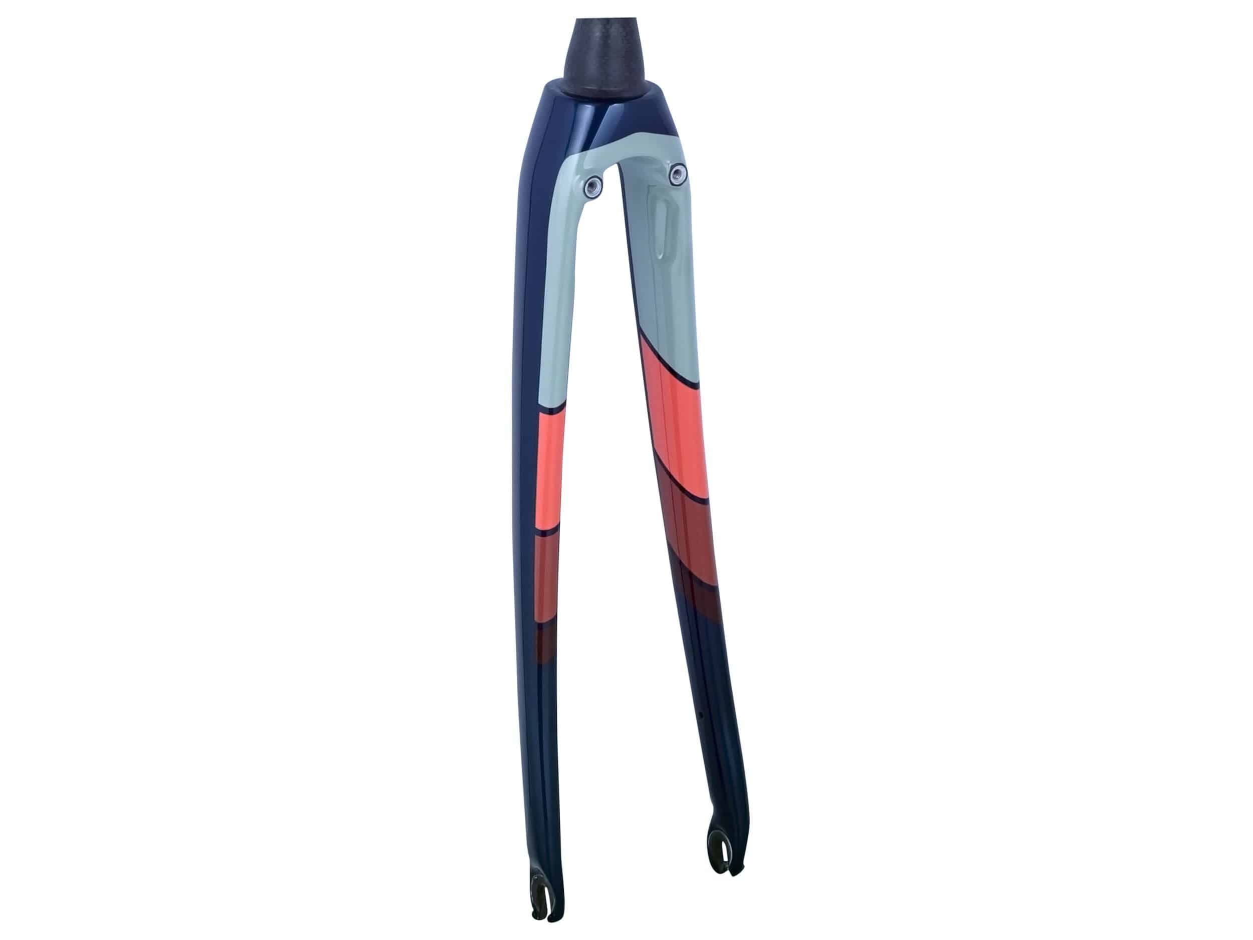 Trek Domane SL 8 2017 road bike fork, 700C components, lightweight and durable for precise steering and performance.
