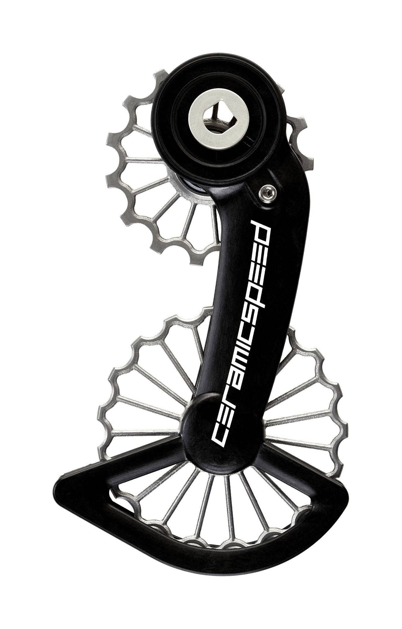 CeramicSpeed OSPW 3D Hollow Titanium Coated SRAM AXS Pulley Wheels | Swinnerton Cycles