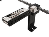 Trek Pro BITS multi-tool in black with 18 functions, compact and durable workshop tool for versatile repairs and adjustments.