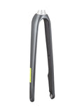 Trek Domane AL 3 700C disc brake fork for road cycling, black alloy component with disc mount and sleek design.