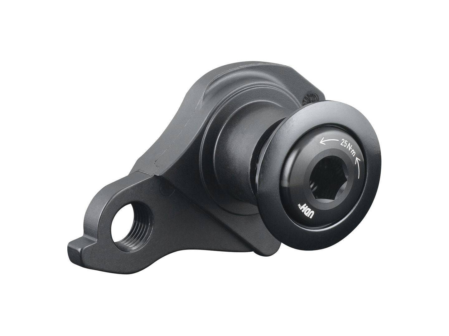 Trek Universal ABP Derailleur Hanger Black Rear drive side, Thru Axle | Swinnerton Cycles