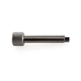 Fox Trek Thru Shaft IFP bleed screw torque tool for rear shock maintenance, showing the precision tool in hand.