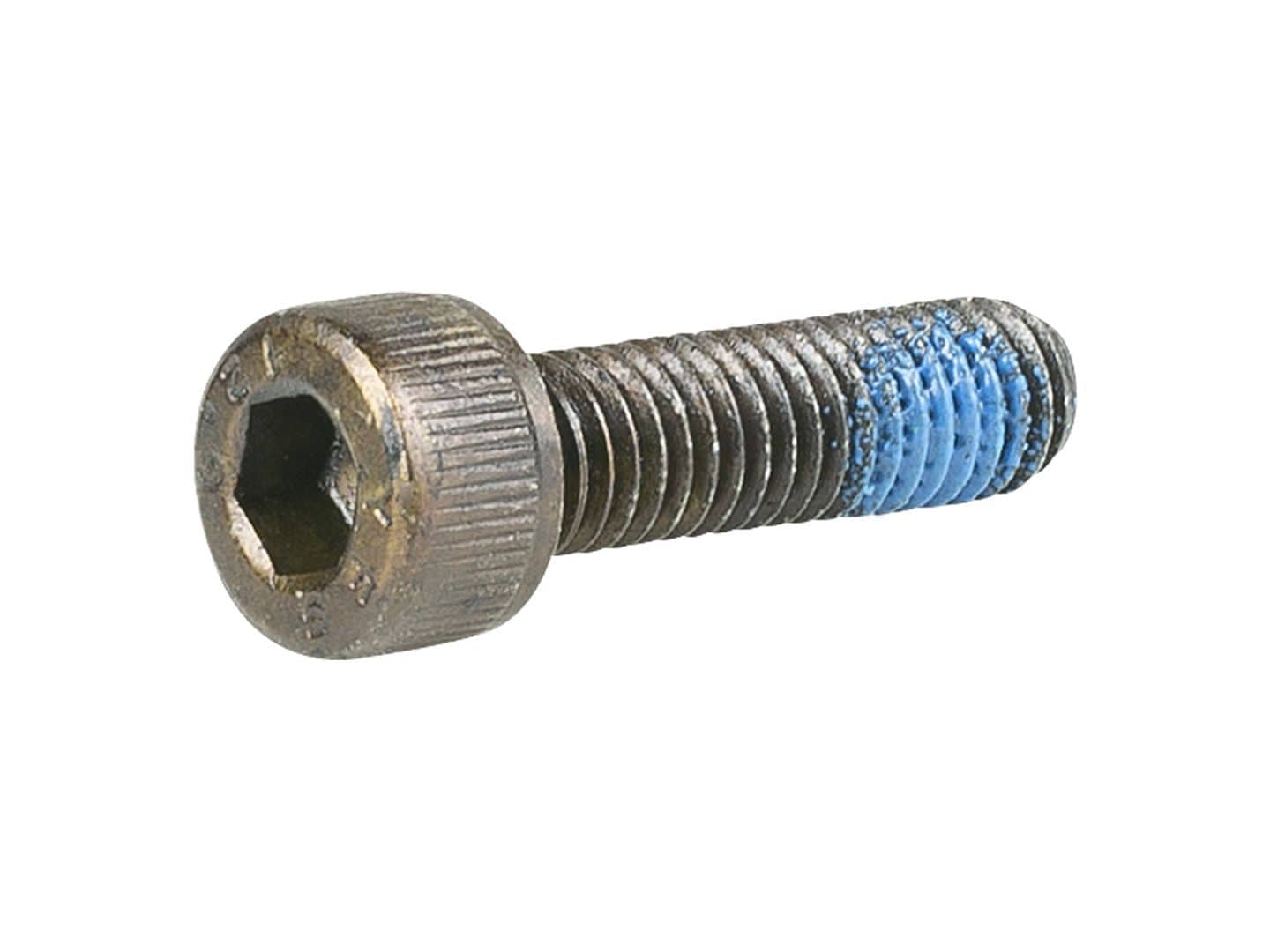 Trek 2022 Session 29 Rocker Pivot Bearing M5 x 18mm Black Replacement Bolt on a bike component