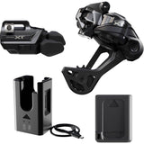Shimano Deore XT M8250 Di2 wireless 12-speed MTB groupset upgrade kit with I-Spec EV and SGS mech components.