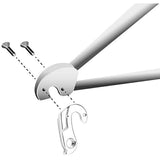 M Part Decathlon bike gear hanger, a durable replacement component for bike frame protection, shown in the image.