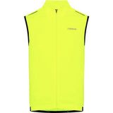 Madison Stellar Reflective Windproof Men's Gilet Vest for outdoor visibility, featuring reflective details and lightweight design.