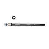 Burley Thru Axle Mount for 12mm bikes, used as trailer connector and spare accessory, shown in black with mounting hardware