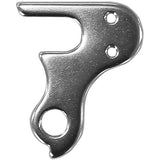 Durable M Part gear hanger for various bike brands, shown as a replacement bike component with a metal finish.