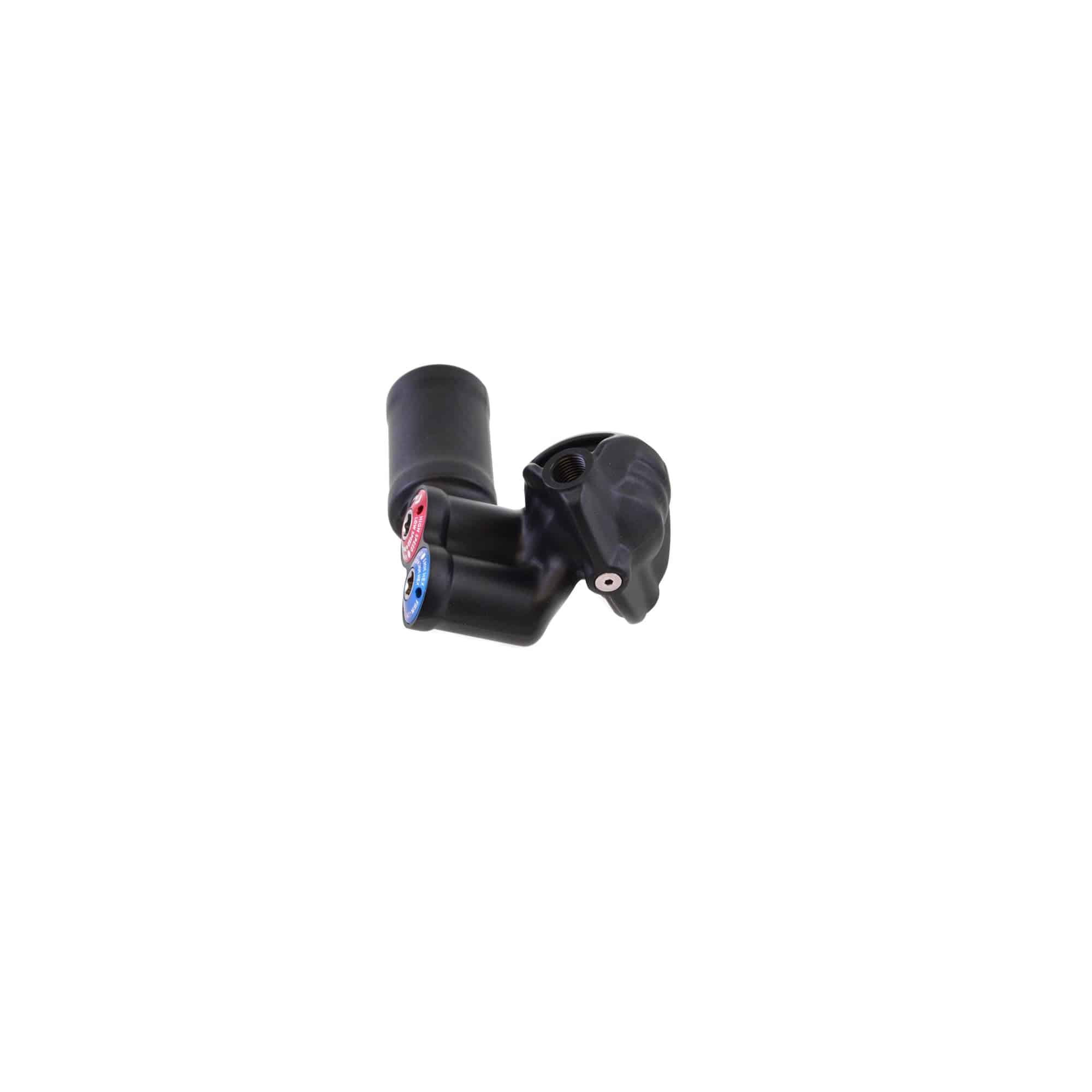 Fox Shock DHX2 P-S Trunnion Eyelet Assembly for 2018 rear shock, mountain bike component with metal eyelet and mounting hardware.