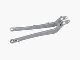 Trek Remedy 27.5 aluminum chainstay replacement part for bike frame upgrade, showing the silver component with mounting points.