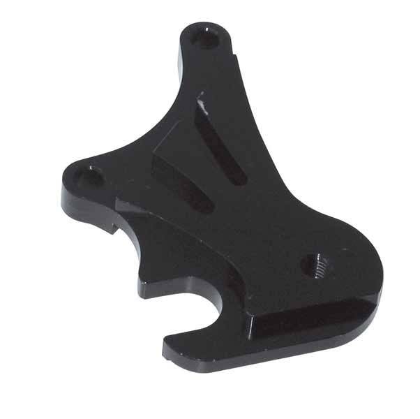 Identiti Mettle front shock bolt for bike suspension, showing a close-up of the 10/14mm component in a natural setting