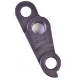Wheels Manufacturing replaceable derailleur hanger dropout, CNC machined component for bike derailleur attachment.