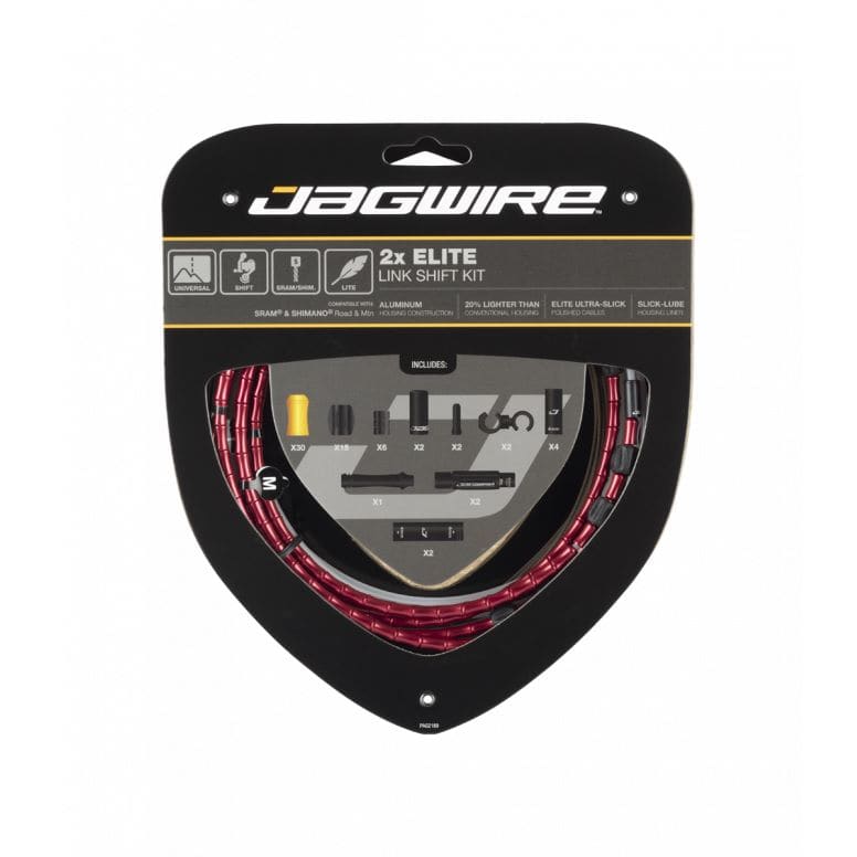 Jagwire Elite Link Shift Kit 2X Cables | Swinnerton Cycles