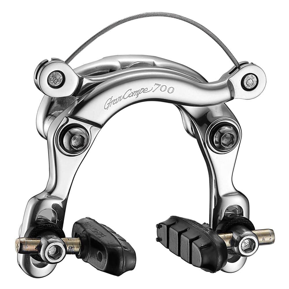 Dia-Compe GC700 center pull brakes with CNC aluminum arms for 53-70mm rims, showcasing the bike brake components.