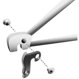 Durable M Part gear hanger replacement for bike components, suitable for various bike brands, shown in the image.