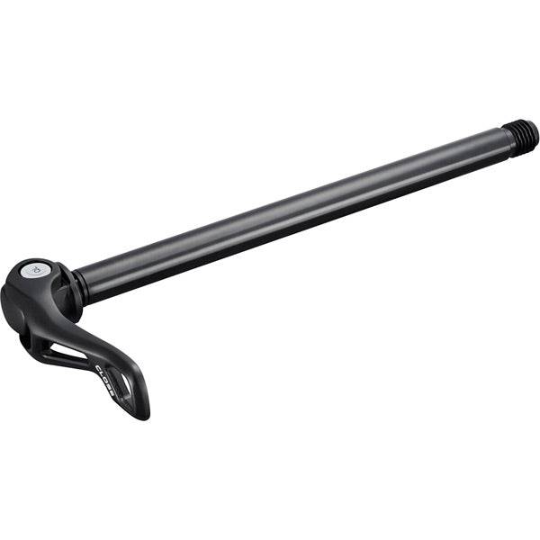 Shimano AX-MT700 E-Thru rear axle for 12mm hubs, 157x12mm size, bike component for mountain bike suspension systems.