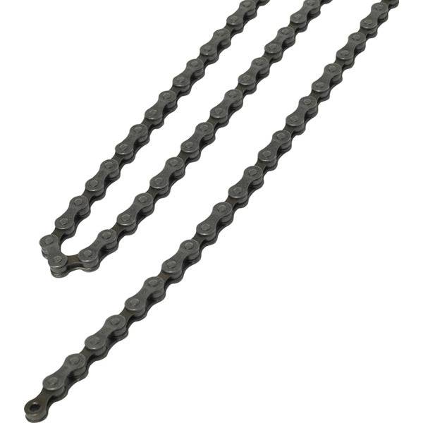 Shimano CN-HG40 6/7/8-speed bike chain with connecting link, 116 links, designed for multi-speed mountain and road bikes.