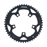 FSA Pro Road 50T black anodized 2x11 speed chainring with 110 BCD, 5-hole mounting, and 12mm pin for cycling components.