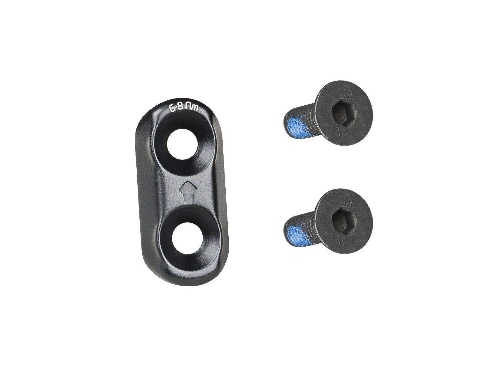 Trek Madone 9-Series Aero seatpost binder in black, bike component for secure seatpost attachment, with a sleek aerodynamic design.