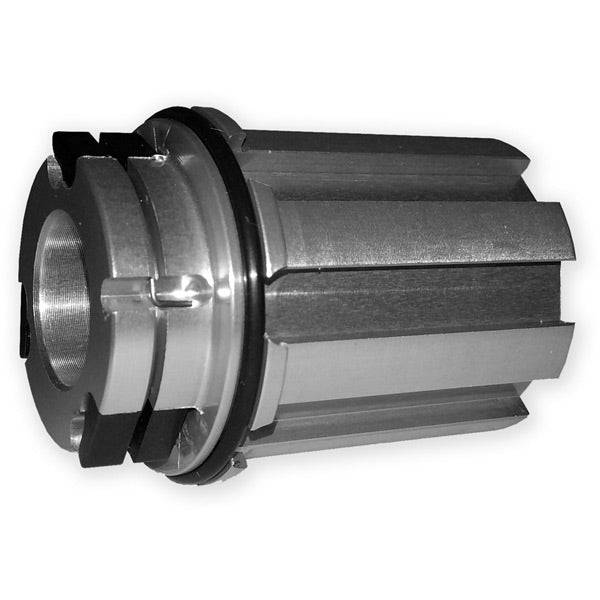 Elite Campagnolo cassette adaptor for Elite direct drive trainers, compatible with 9-12 speed road bike cassettes.