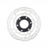Jagwire Sport SR1 centerlock disc brake rotor for reliable, quiet performance on mountain or road bikes.