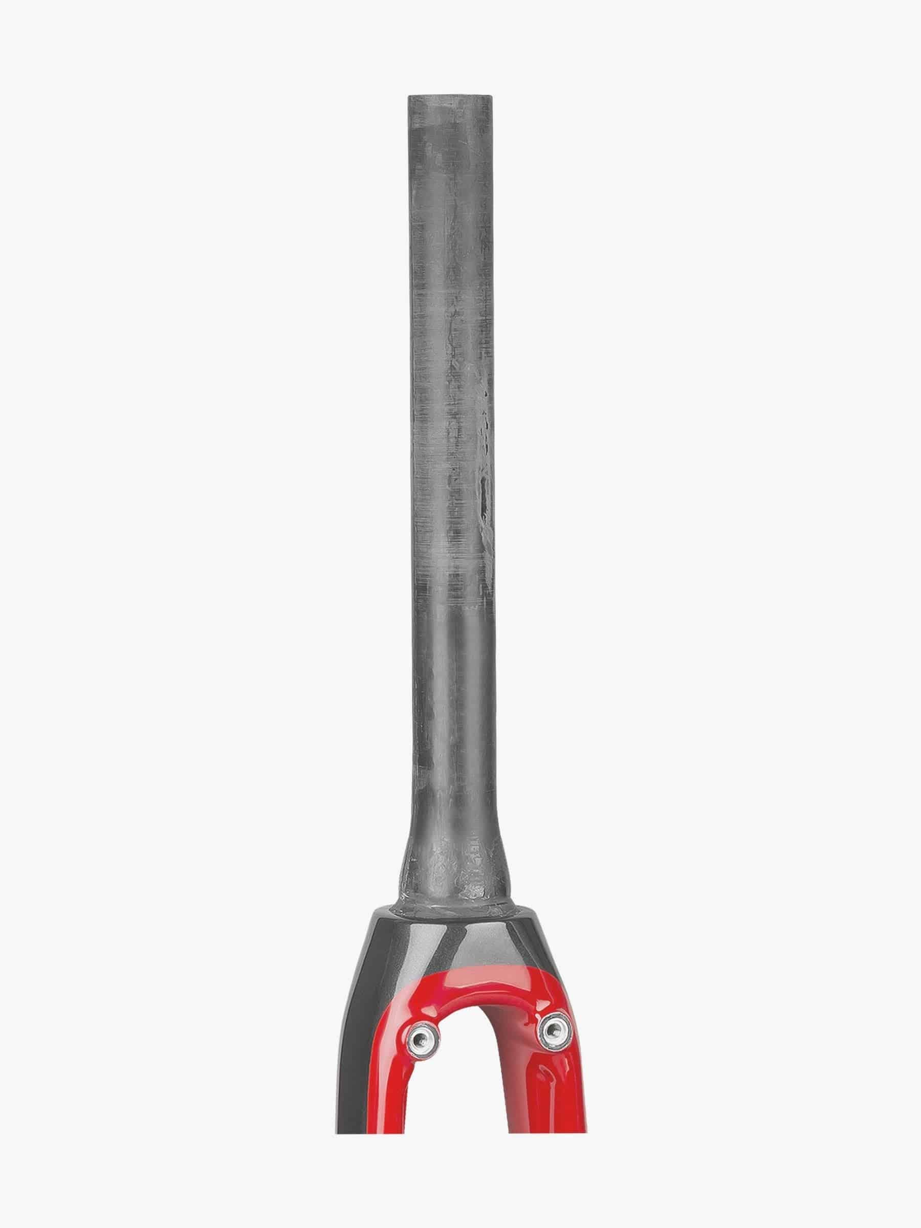 Trek Domane SL 5 700C road bike fork, lightweight component with precise steering and stability for road cycling.