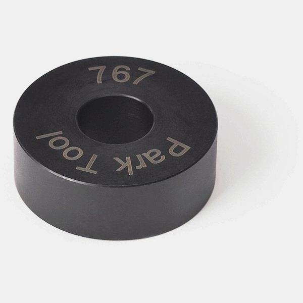 Park Tool 767 Pilot 49.5mm replacement part for HTR-1 wheel truing tool, used in bike workshop maintenance.