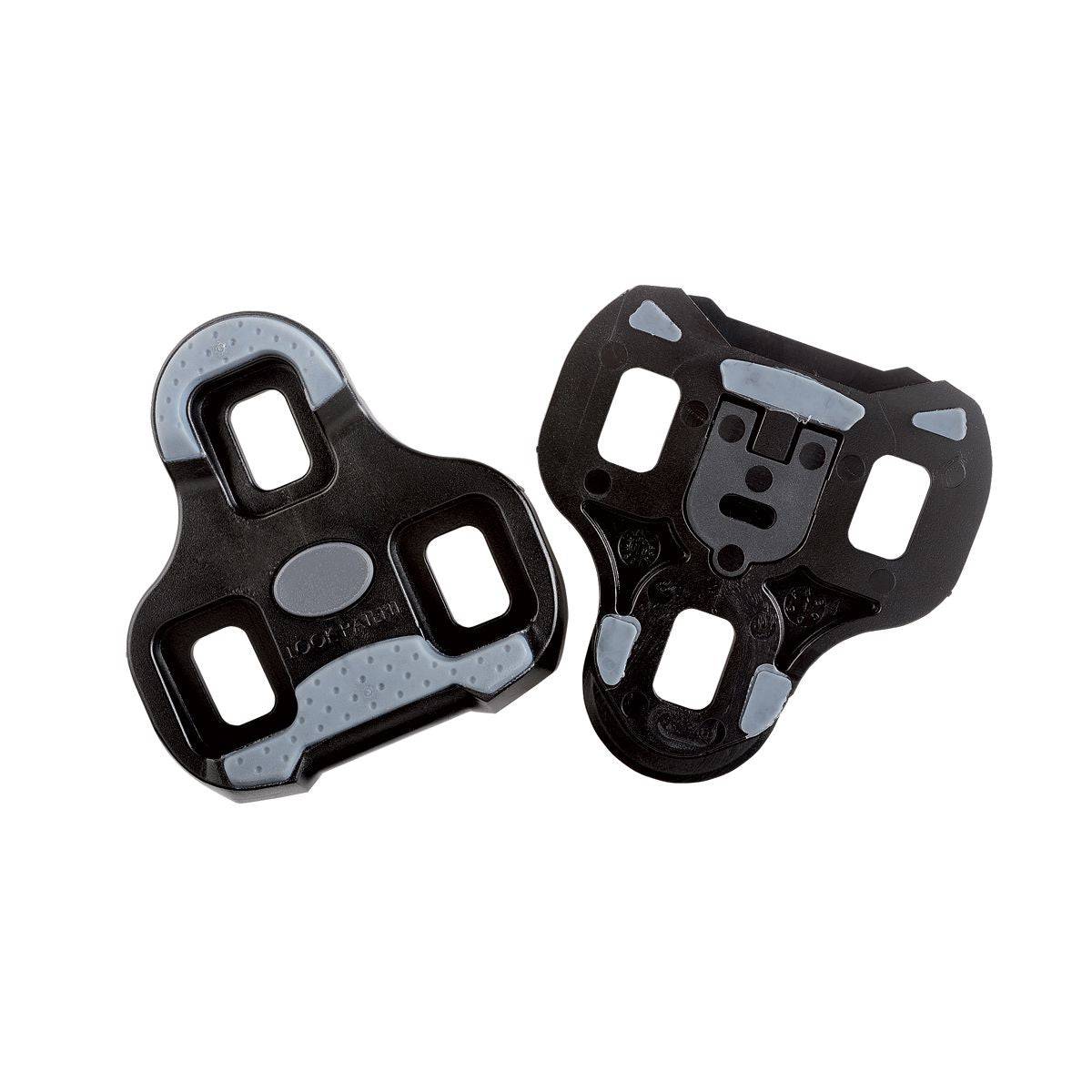 Black LOOK KEO Cleat with Gripper for cycling, 0 degree fixed pedal cleats, designed for secure pedal engagement