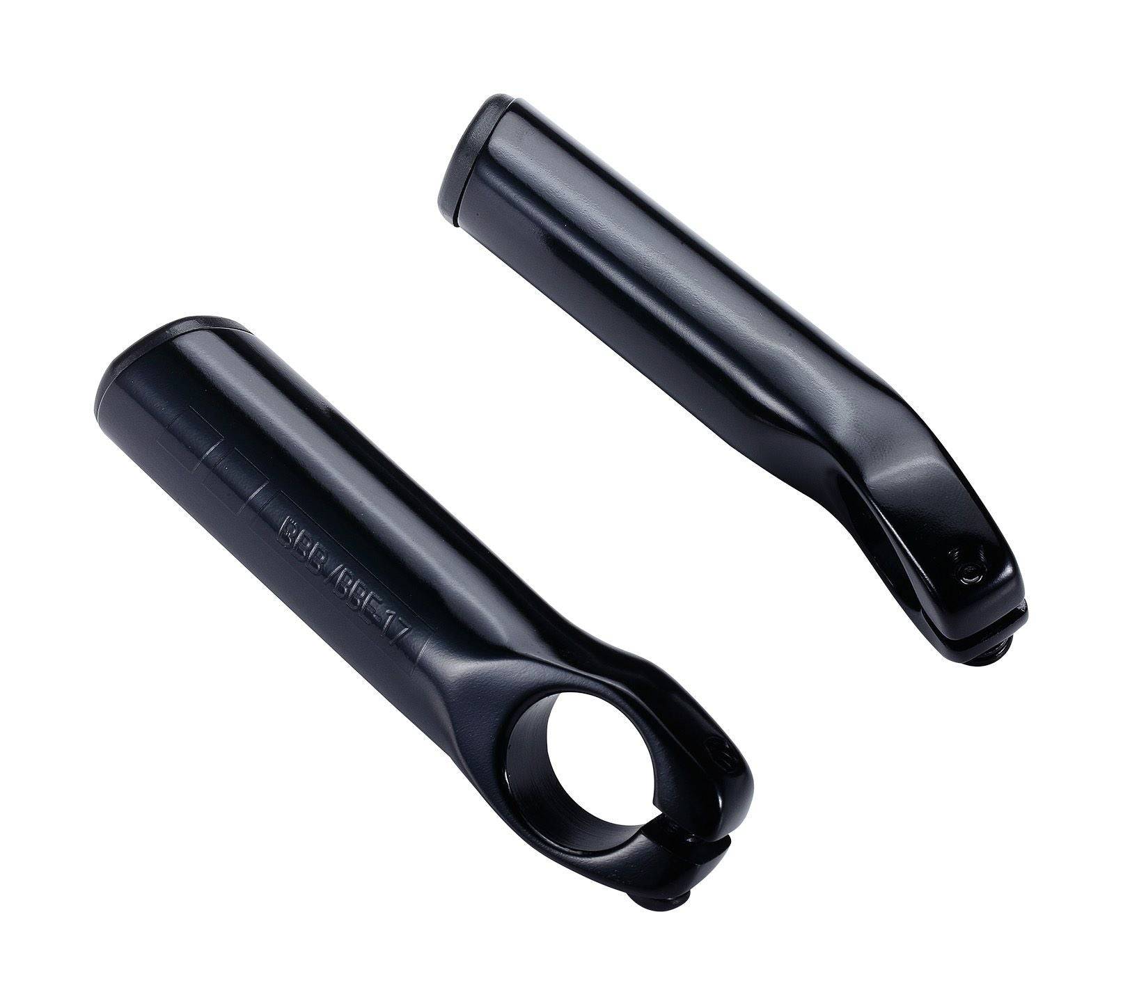 BBB BBE-17 - LightStraight Bar Ends (Black) | Swinnerton Cycles